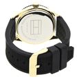 Tommy Hilfiger Quartz Analog Black Dial Silicone Strap Watch for Women - image number 3