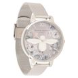 Olivia Burton Quartz Analog Silver Dial Stainless Steel Strap Watch for Women - image number 1