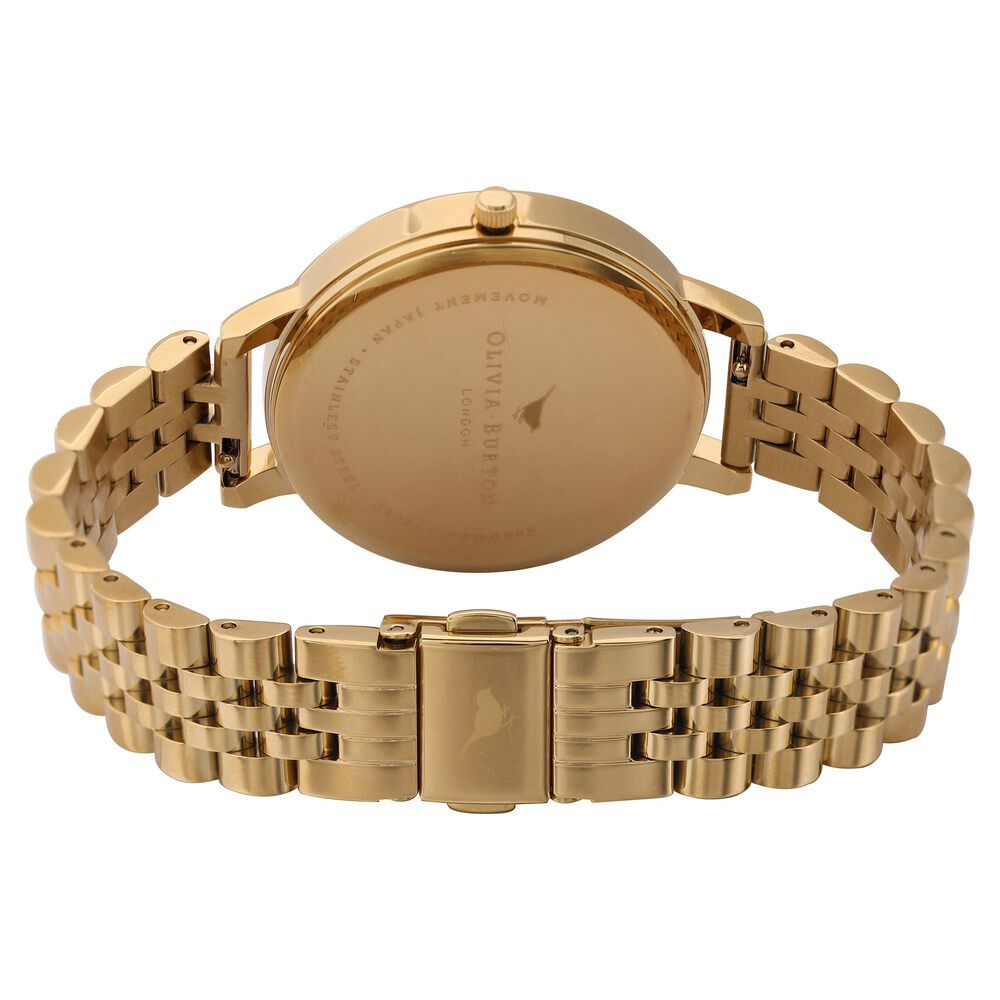 Buy Online Olivia Burton Quartz Analog Multicoloured Dial Stainless Steel Strap Watch for Women ncob16ex126w Titan