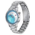 Fastrack Space Rover Quartz Analog with Date Blue Dial Stainless Steel Strap Watch for Girls - image number 2