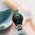 Titan Edge Ceramic Quartz in Glossy Green Dial Watch for Men - image number 6