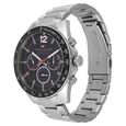 Tommy Hilfiger Quartz Multifunction Black Dial Metal Strap Watch for Men - image number 2