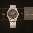 Titan Brown Dial Analog with Day and Date Stainless Steel Strap Watch for Men - image number 2