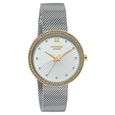 Poze By Sonata Quartz Analog White Dial Silver Metal Plated Strap Watch For Women - image number 2