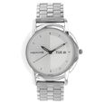 Sonata Quartz Analog Blue Dial Stainless Steel Strap Watch for Men
