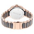 Titan Ceramic Fusion Quartz Multifunction Black Dial Rose Gold Dual-Toned Stainless Steel Bracelet Watch for Men - image number 6