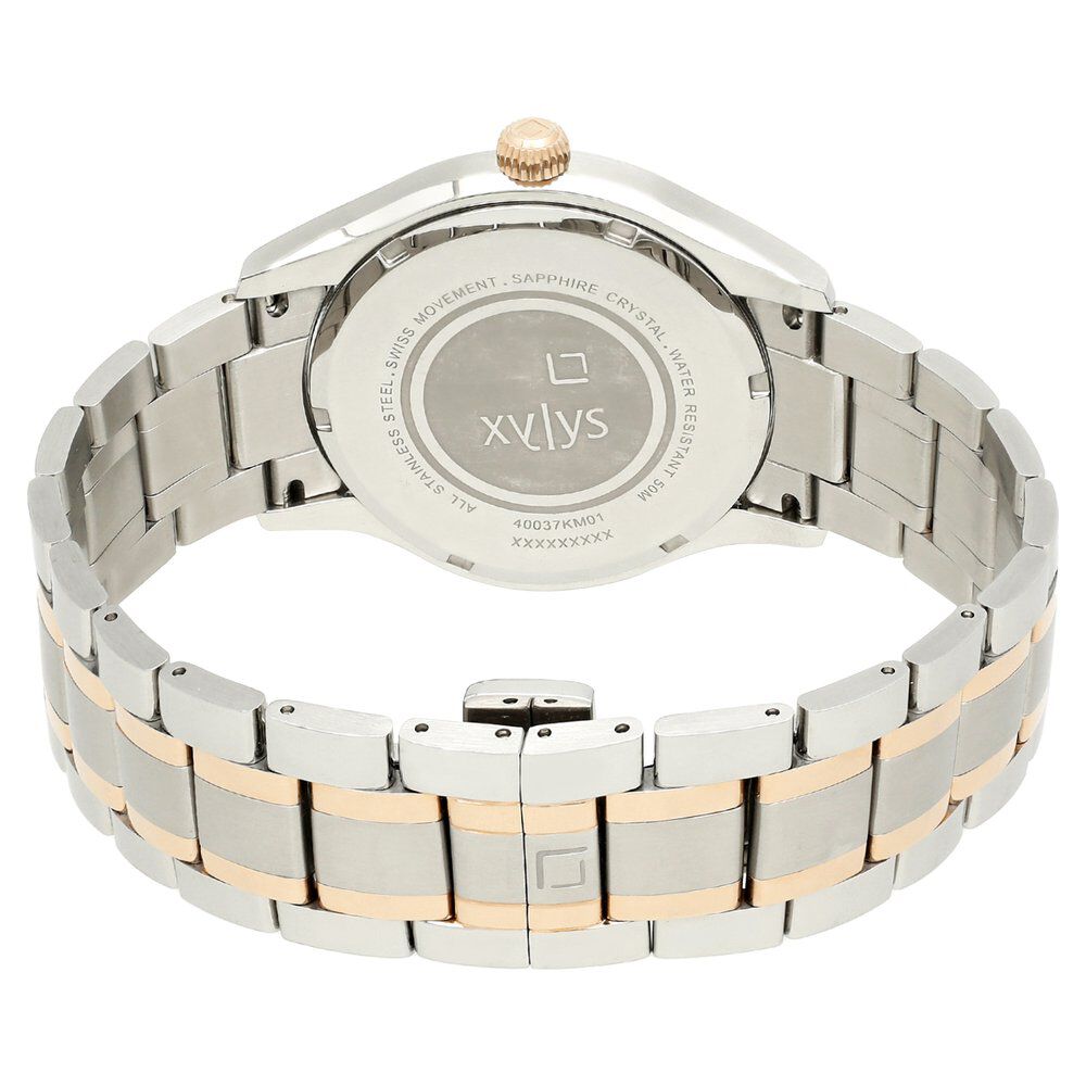 Buy Online Xylys Swiss Analog Stainless Steel Silver Dial