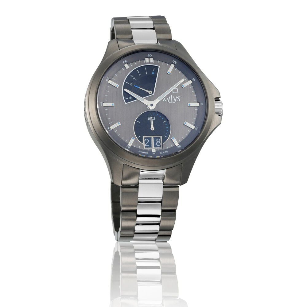 Buy Online Xylys Swiss Analog with Day and Date Two Toned