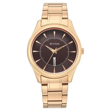 Titan Regalia Allure Classic Day-Date Men's Dress Watch