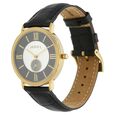 Titan Nebula Vintage 18k Gold Analog with Offset Seconds Leather Strap Watch for Men - image number 1