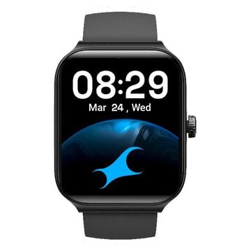 Fastrack Reflex Horizon Black: UltraVU Curve Display & Alexa-Enabled Smartwatch