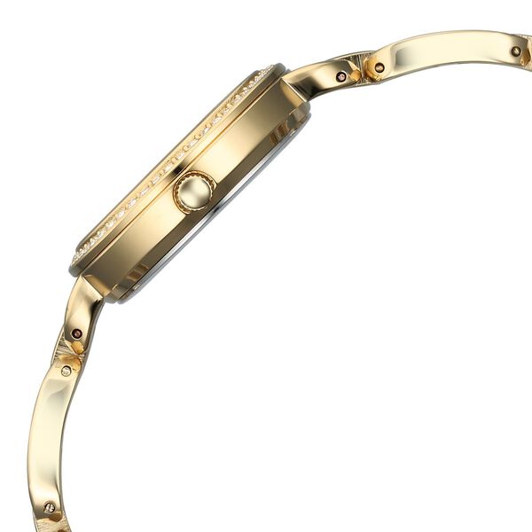 Titan Raga Showstopper Quartz Analog Golden Dial Metal Strap Watch For Women - image number 3
