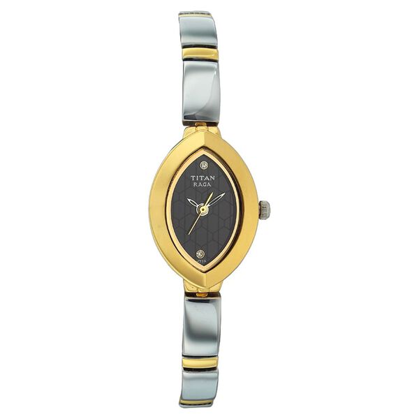 Titan Quartz Analog with Date Black Dial Watch for Women - image number 0