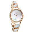 Titan Raga New You Quartz Analog Mother Of Pearl Dial Blue Chalcedony stone strap Watch for Women - image number 1