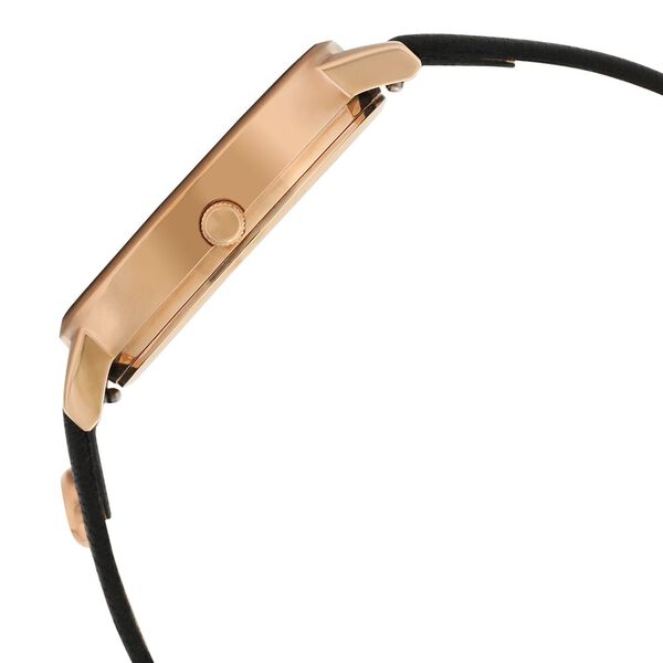 Olivia Burton Quartz Analog Black Dial Leather Strap Watch for Women - image number 4