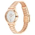 Titan Quartz Analog with Date Silver Dial Metal Strap Watch for Women - image number 2