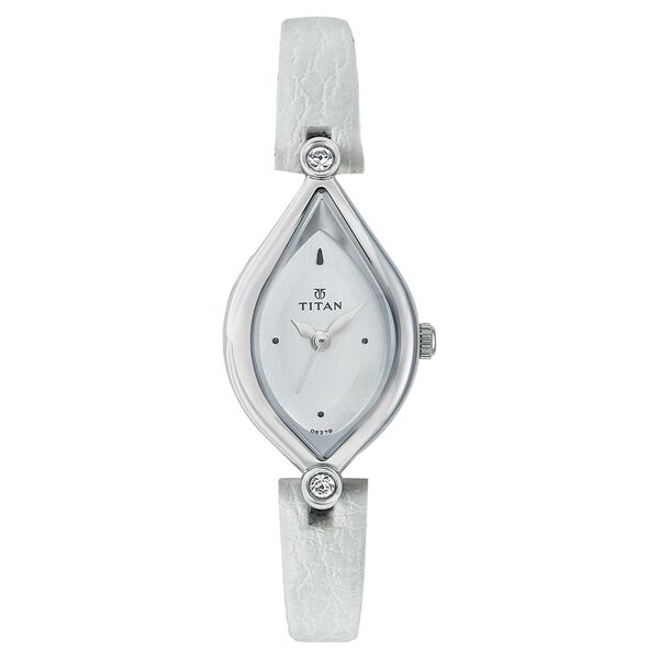 Titan Quartz Analog Silver Dial Watch for Women - image number 0