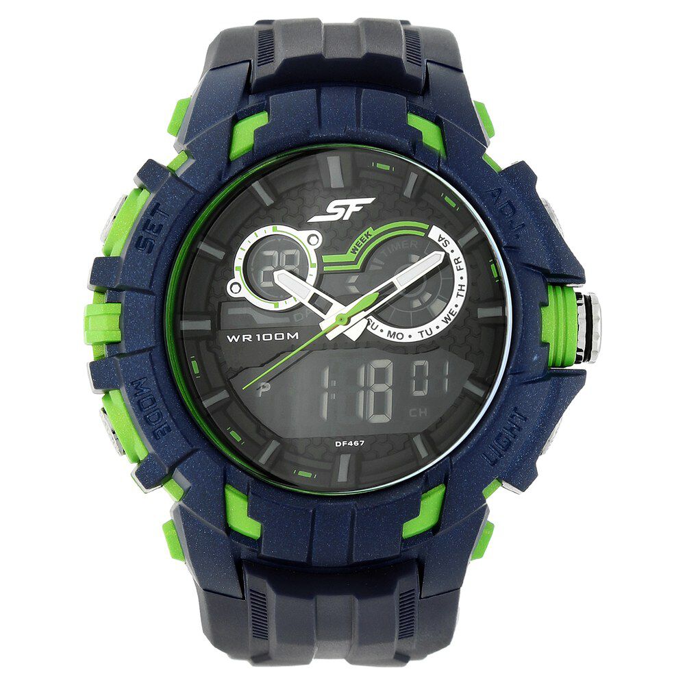 Styllent digital store black colour watch