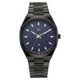 Vyb Nimbus By Fastrack Quartz Analog Grey Dial Brown Metal Strap Watch For Guys