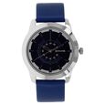Sonata Quartz Analog Purple Dial Leather Strap Watch for Men - image number 0