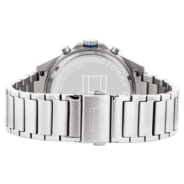Tommy Hilfiger Blue Dial Stainless Steel Strap Watch for Men
