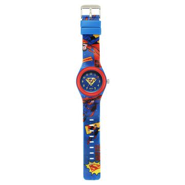 Zoop by Titan Justice League Quartz Analog Blue Dial Polyurethane Strap Watch for Kids