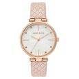 Anne Klein Quartz Analog White Dial Leather Strap Watch for Women - image number 0