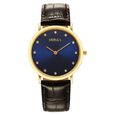 Titan Nebula Vintage 18k Gold Analog with Diamond Studded Indices Watch for Men - image number 1