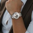 Titan Yin Yang Skeletal Automatic Analog with White Dial Silver and Rose Gold Stainless Steel Strap Watch for Men - image number 7