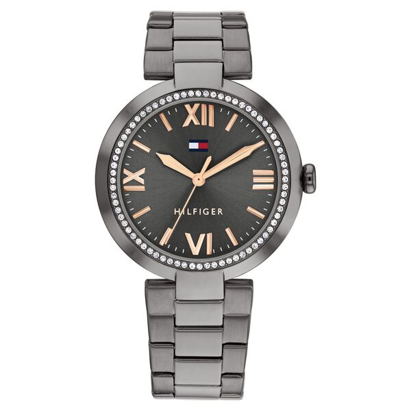 Tommy Hilfiger Quartz Analog Grey dial Stainless Steel Strap Watch for Women - image number 0