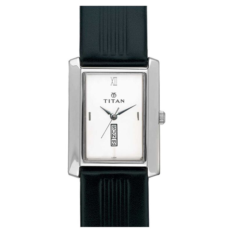 Buy Online Titan Quartz Analog with Date White Dial …
