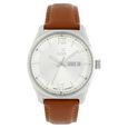 Xylys Swiss Analog with Day Date Black Leather Strap Black Dial Watch For Men