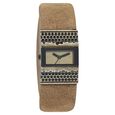 Fastrack Quartz Analog Antique Dial Leather Strap Watch for Girls