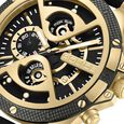 Police Men's Surigao KL Rahul Edition Goldtone and Silicone Strap Watch - image number 3