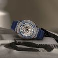 Cerruti 1881 Blue Dial Silicone Strap Watch for Men - image number 2