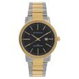 Titan Analog with Date Rose Gold Dial Stainless Steel Strap Watch for Men