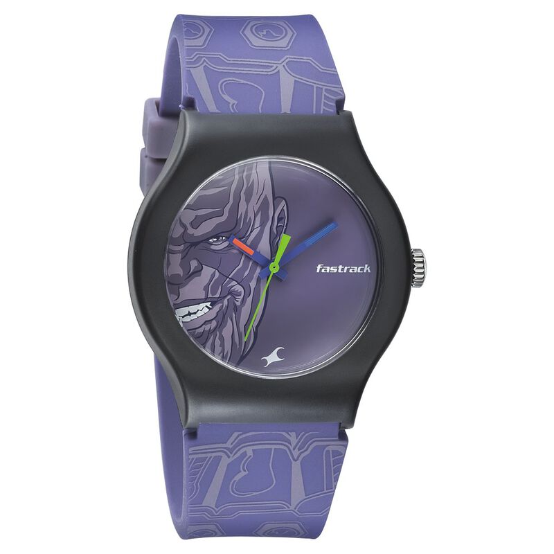 Buy Online Fastrack Avengers End Game Quartz Analog Purple Dial