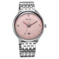 Titan Timeless Treasures Quartz Analog with Date Pink Dial With Silver Color Stainless Steel Strap Watch For Men - image number 1