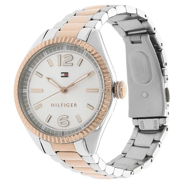 Tommy Hilfiger Quartz Analog Silver Dial Metal Strap Watch for Women - image number 1