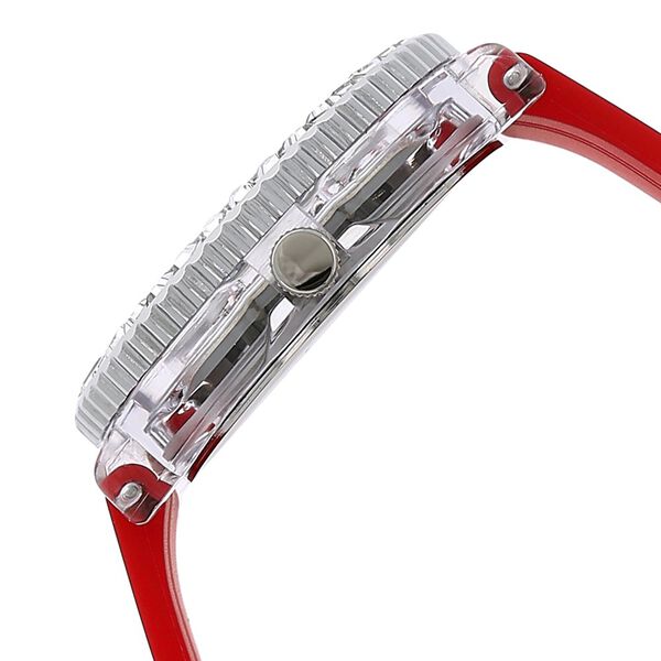 Fastrack Quartz Analog Silver Dial Plastic Strap Watch for Girls - image number 2