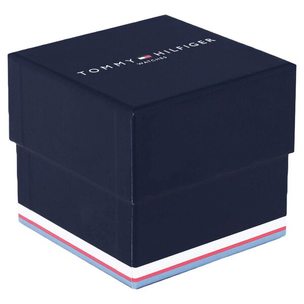 Tommy Hilfiger Quartz Analog Black Dial Leather Strap Watch for Men - image number 5