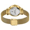 Poze By Sonata Quartz Analog White Dial Golden Metal Strap Watch For Women - image number 6