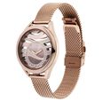 Titan Animalia Quartz Analog Dial Brown Stainless Steel Strap Watch For Women - image number 3