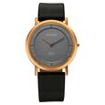 Titan Edge Silver Dial Analog Stainless Steel Leather Strap Watch for Men