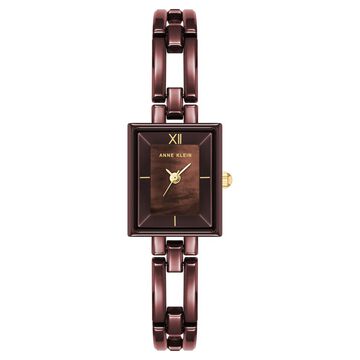 Anne Klein Quartz Analog Brown dial Ceramic Strap Watch for Women