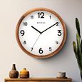 Titan Wooden Wall Clock White Dial and Silent Sweep - 30 cm x 30 cm (Medium) - image number 0