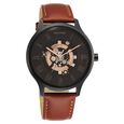 Sonata Unveil Quartz Analog Black Dial Leather Strap Watch for Men - image number 0