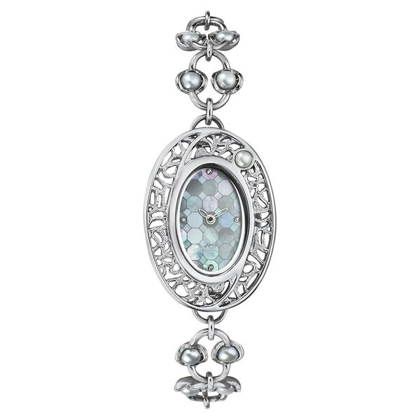 Titan Quartz Analog Grey Dial Metal Strap Watch for Women - image number 0