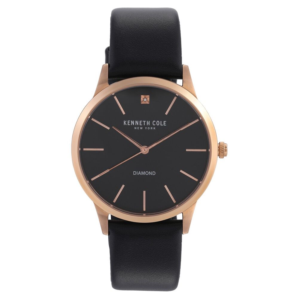 Kenneth cole black diamond watch best sale