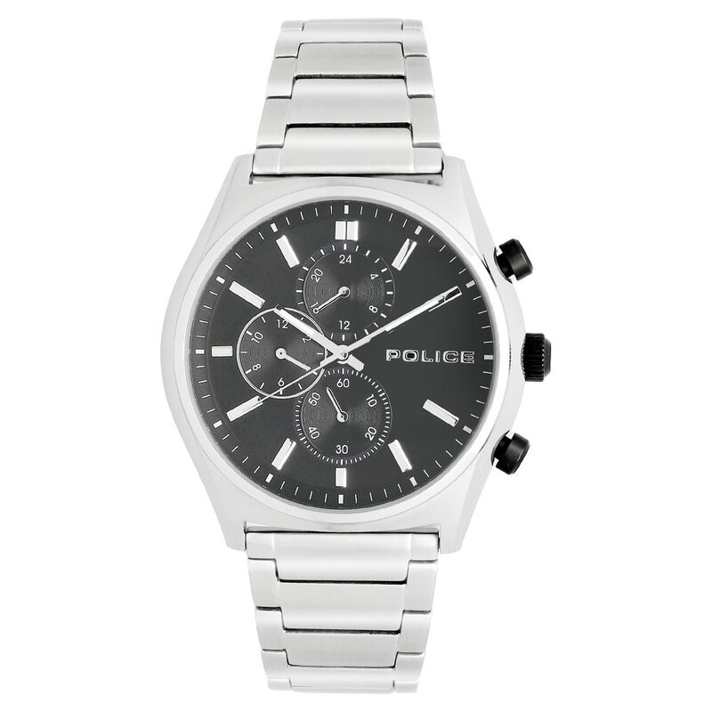 Police Quartz Analog Black Dial Watch for Men